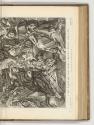 Druckgrafiken nach Carlo Maratta, Simon Petrus präsentiert Maria die fünf von Clemens X. im Jah…
