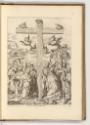 Kupferstiche von Nicolas Beatrizet, Kreuz mit zahlreichen Heiligen, Inv. Nr.: HB19, HB19/24