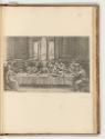 Kupferstiche von Nicolas Beatrizet, Das Abendmahl, Inv. Nr.: HB19, HB19/82