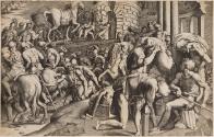 Druckgrafiken nach Francesco Primaticcio, Band I., Leerseite (Objektrückseite), Inv. Nr.: HB13.…