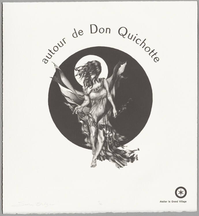 Sasha Bitzer, Autour de Don Quichotte - Motiv 1, Inv. Nr.: DG2020/22/1