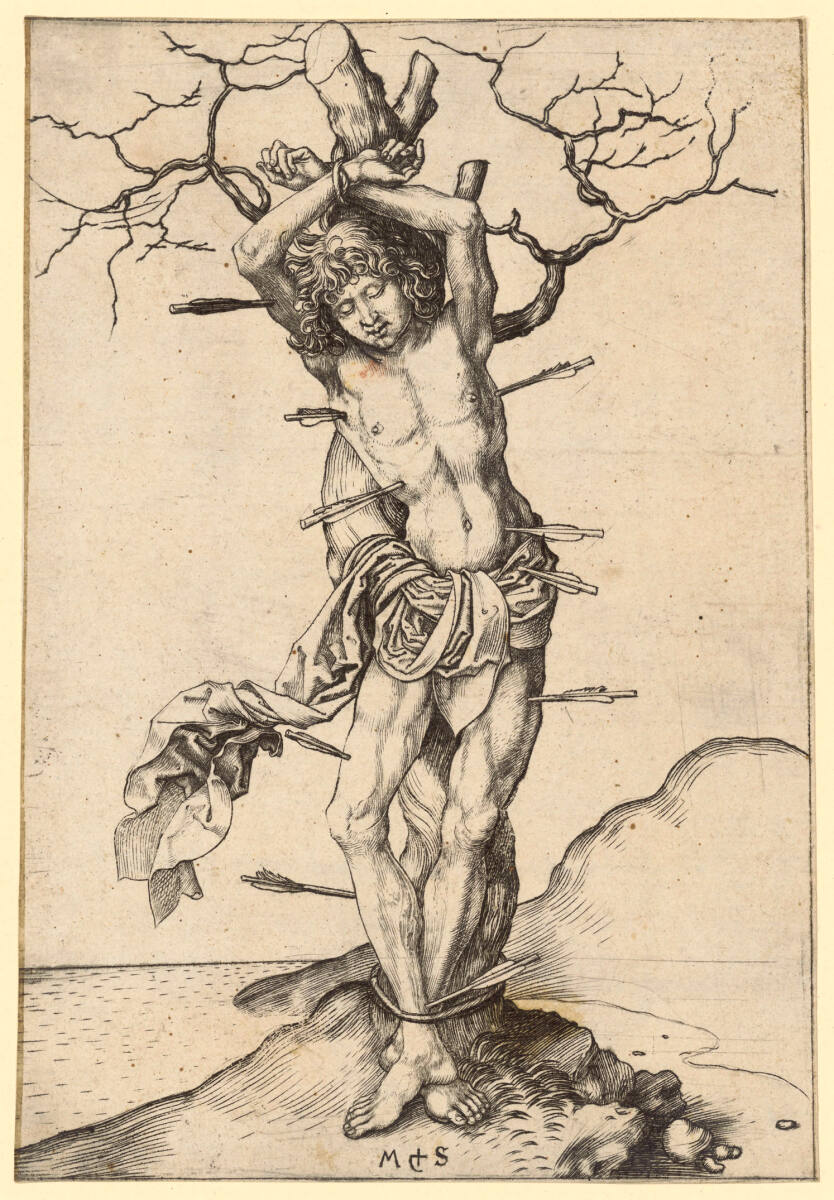 Der heilige Sebastian, Martin Schongauer