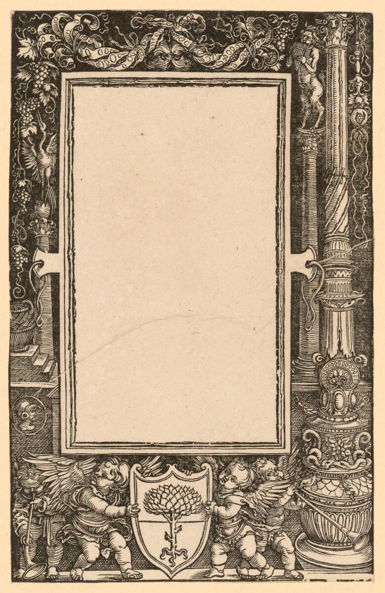 Titeleinfassung für Willibald Pirckheimer, Albrecht Dürer, 1513