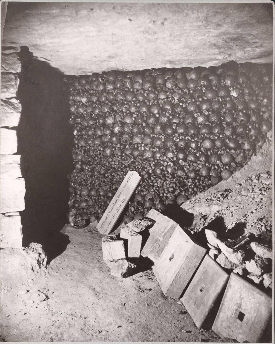 Nadar, Gaspard-Félix Tournachon, Die Katakomben von Paris, Inv. Nr.: FotoGLV2000/2747