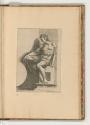 Kupferstiche von Cherubino Alberti, Ignudo in der Sixtinischen Kapelle, Inv. Nr.: HB21, HB21/11…