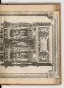 Kupferstiche von Cherubino Alberti, Allegorische Architektur mit Heiligenskulpturen (unterer Te…