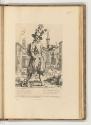 Kupferstiche von Francesco Villamena, Band I., Porträt Johann Alten mit Ansicht von Rom, Inv. N…