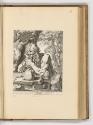 Kupferstiche von Francesco Villamena, Band I., Paulus von Theben, Inv. Nr.: HB22.1, HB22.1/50