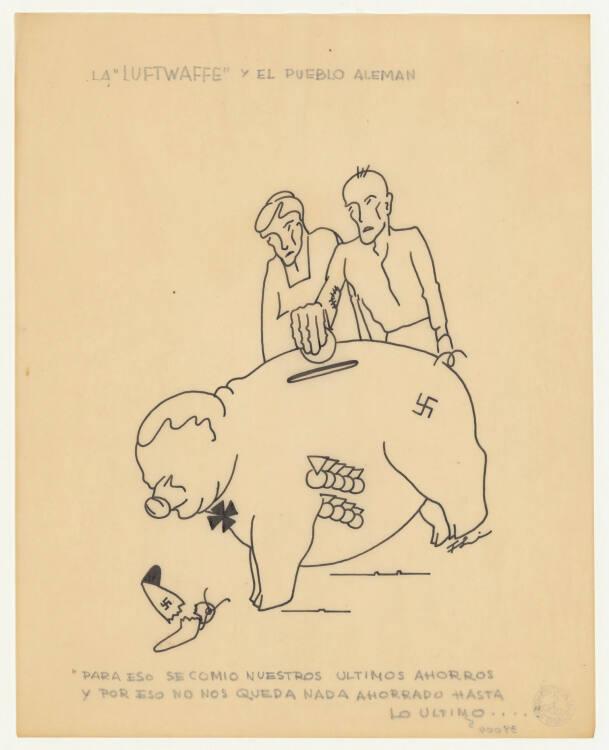 Franz Lichtenberg, Knapp vor dem Endsieg; Die Luftwaffe und das Deutsche Volk, Inv. Nr.: 39004/…