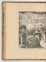 Kupferstiche von Matthäus Greuter, Allegorie mit Papst Gregor XV. (linker Teil), Inv. Nr.: HB23…