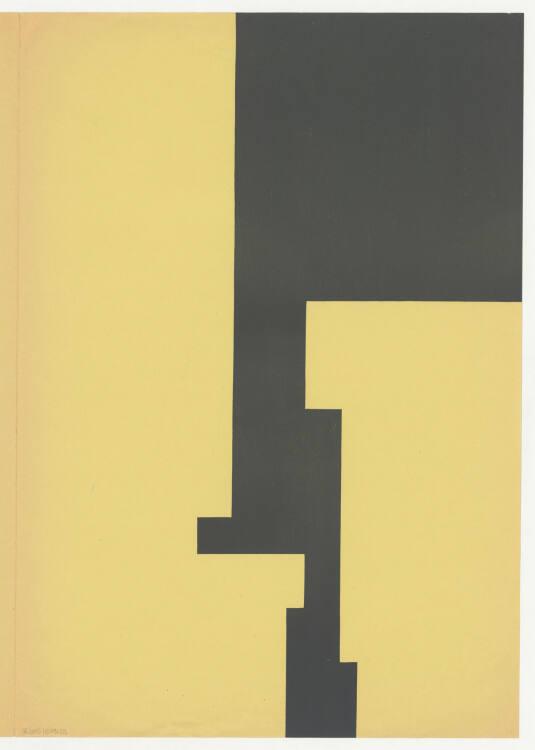 Camille Louis Graeser, Abstrakte Komposition, Inv. Nr.: DG2005/10796/22