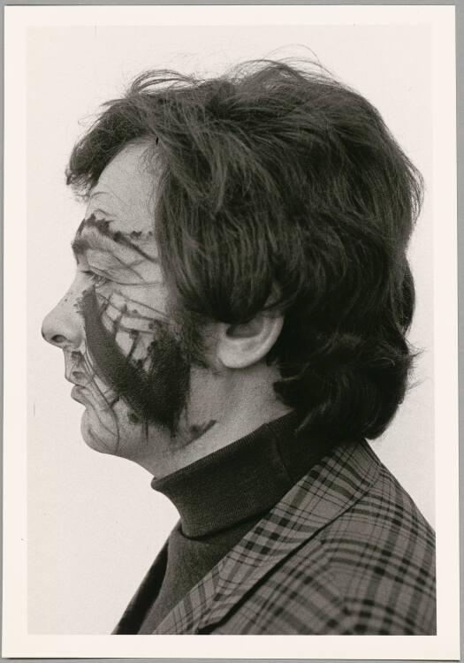 Peter Baum, Arnulf Rainer, Museum des 20. Jahrhunderts, Wien, Inv. Nr.: Foto2014/155