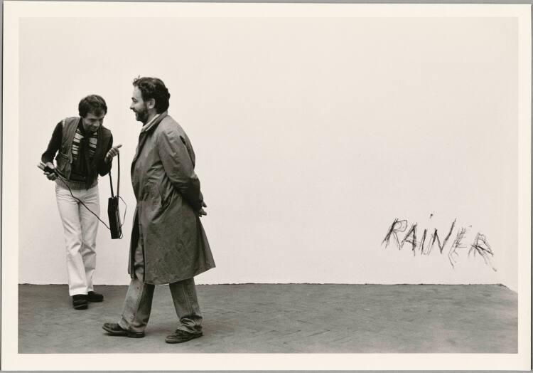 Peter Baum, Arnulf Rainer, Inv. Nr.: Foto2014/160