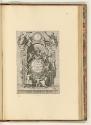 Kupferstiche von Johann Friedrich Greuter, Frontispiz mit Putti und Einhörnern, Inv. Nr.: HB24,…