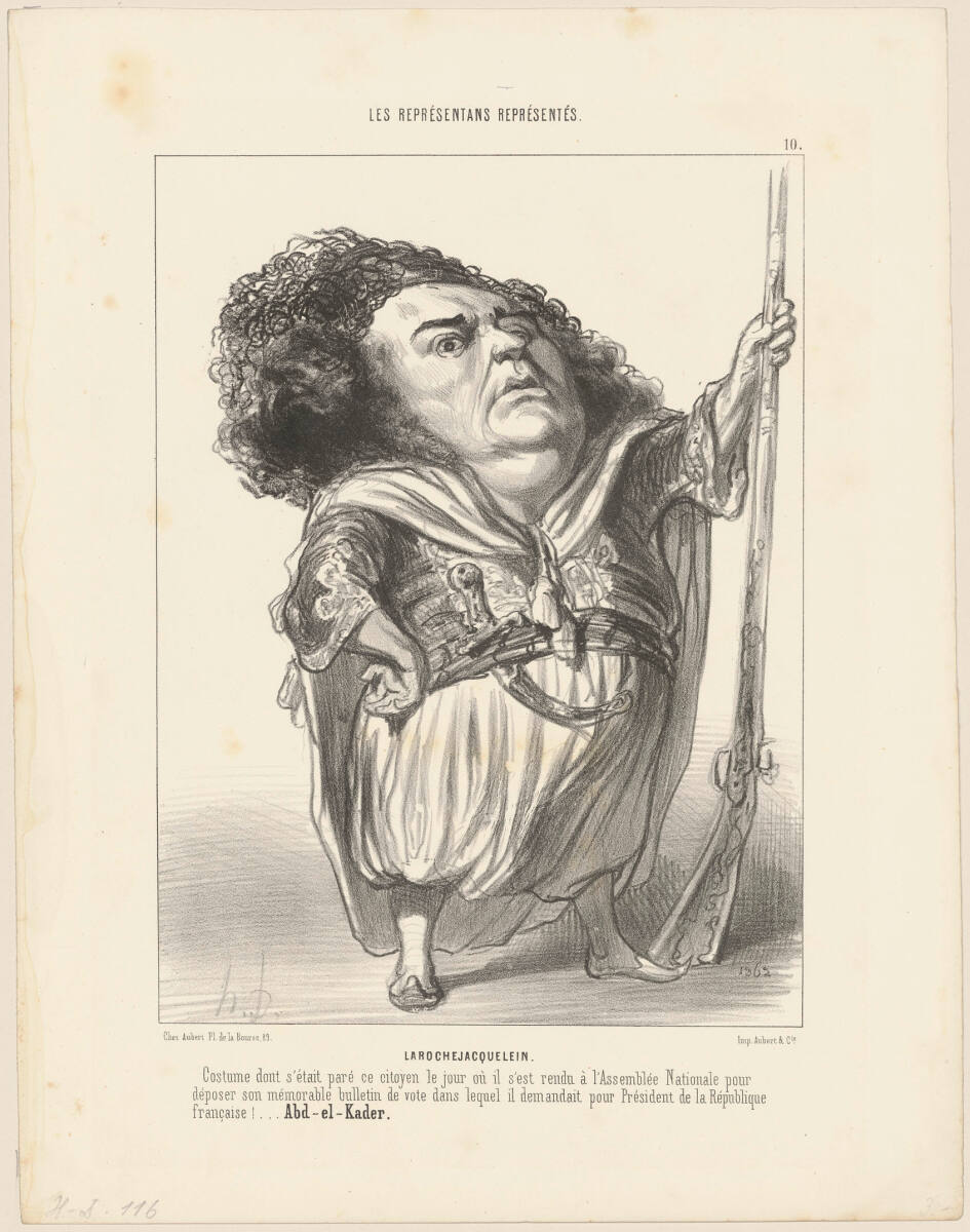 Henri de Larochejacquelein, Honoré Daumier, 1849