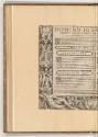 Druckgrafiken von Luca Ciamberlano, Camillo Cungi und Pietro Santo Bartoli, Thesenblatt mit All…