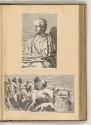 Druckgrafiken von Luca Ciamberlano, Camillo Cungi und Pietro Santo Bartoli, Büste des Marcus Tu…