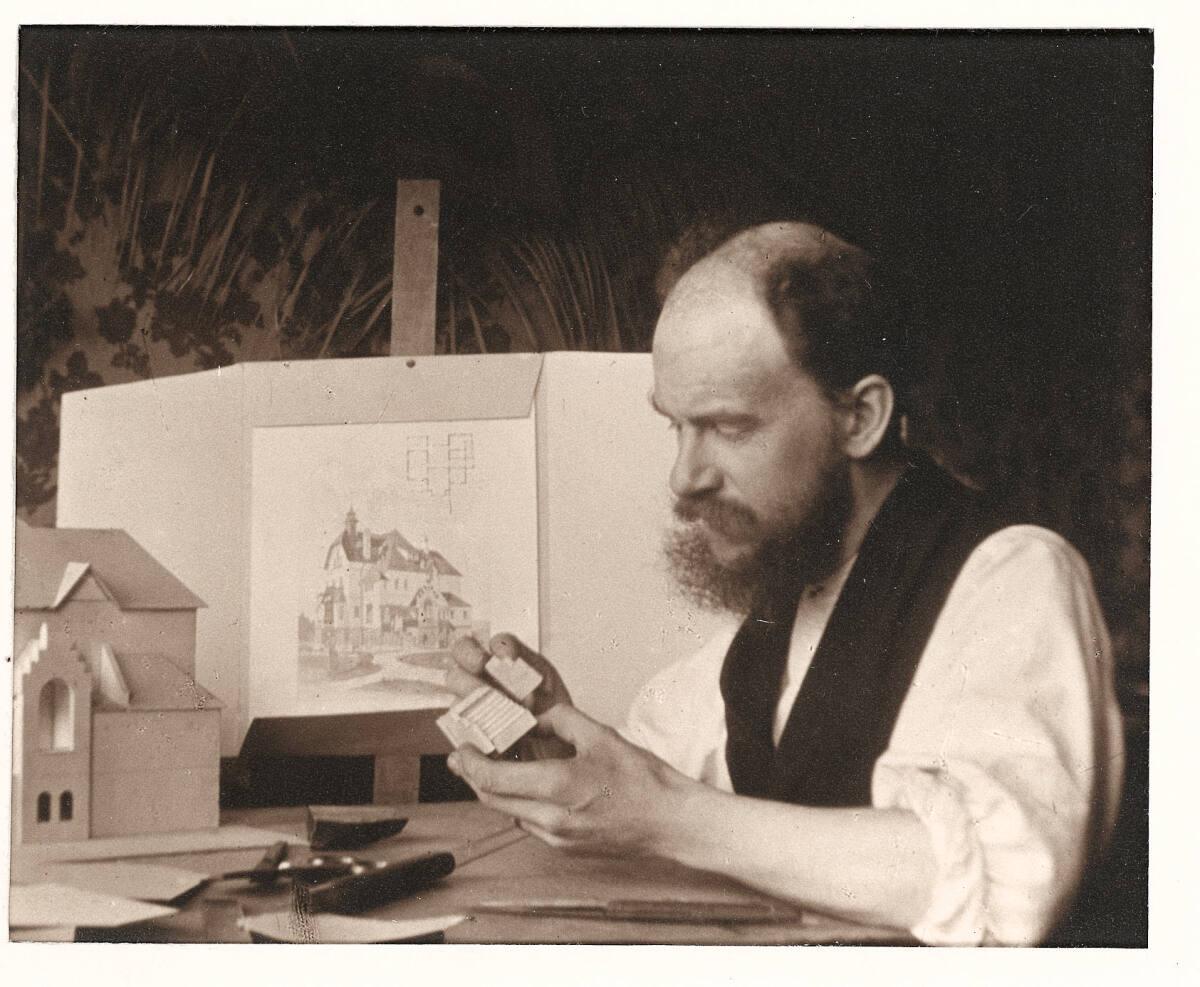 Arthur Benda, Porträt des Vaters, Inv. Nr.: FotoGLV2000/4017