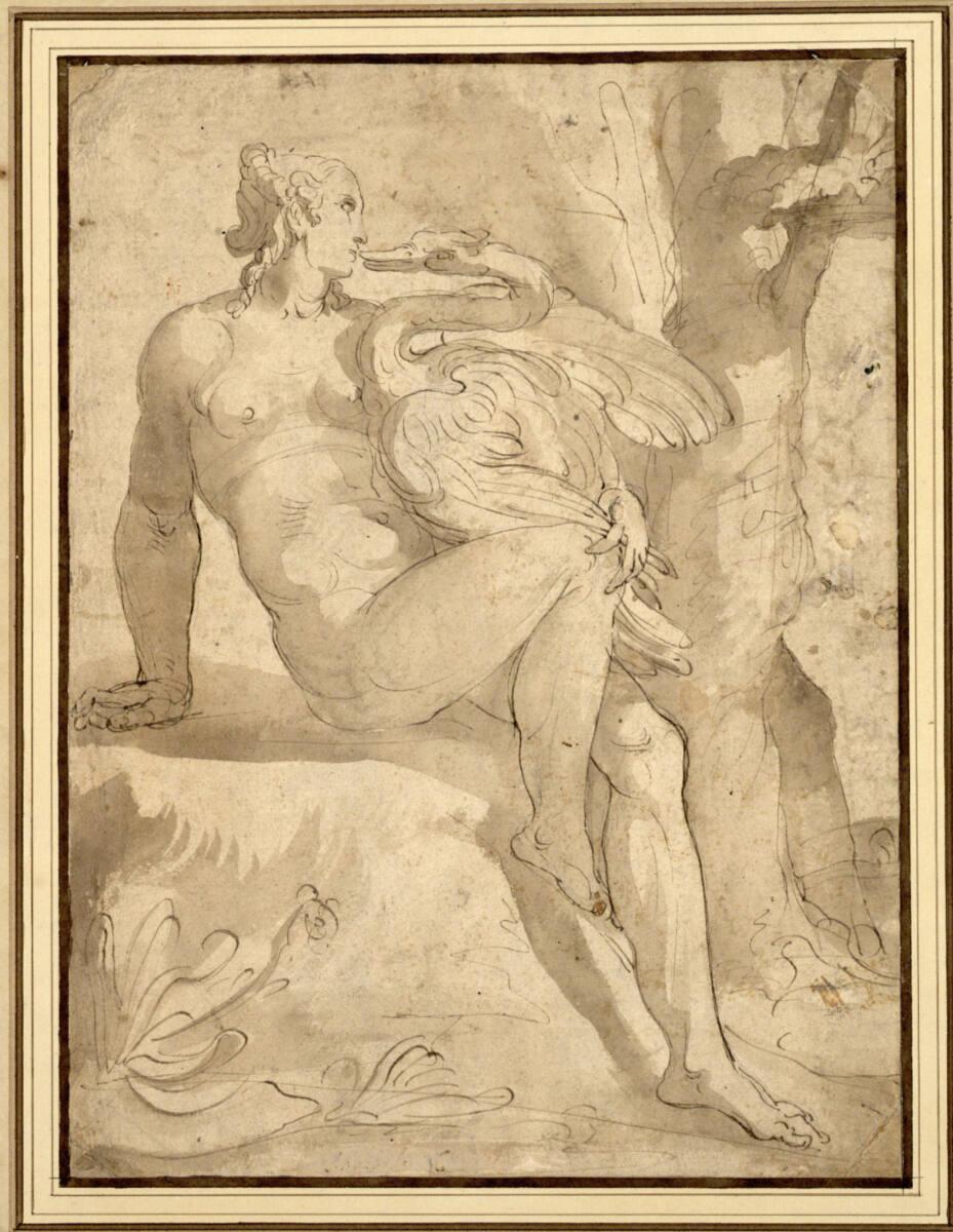 Anonym, Leda mit dem Schwan, Inv. Nr.: 2141