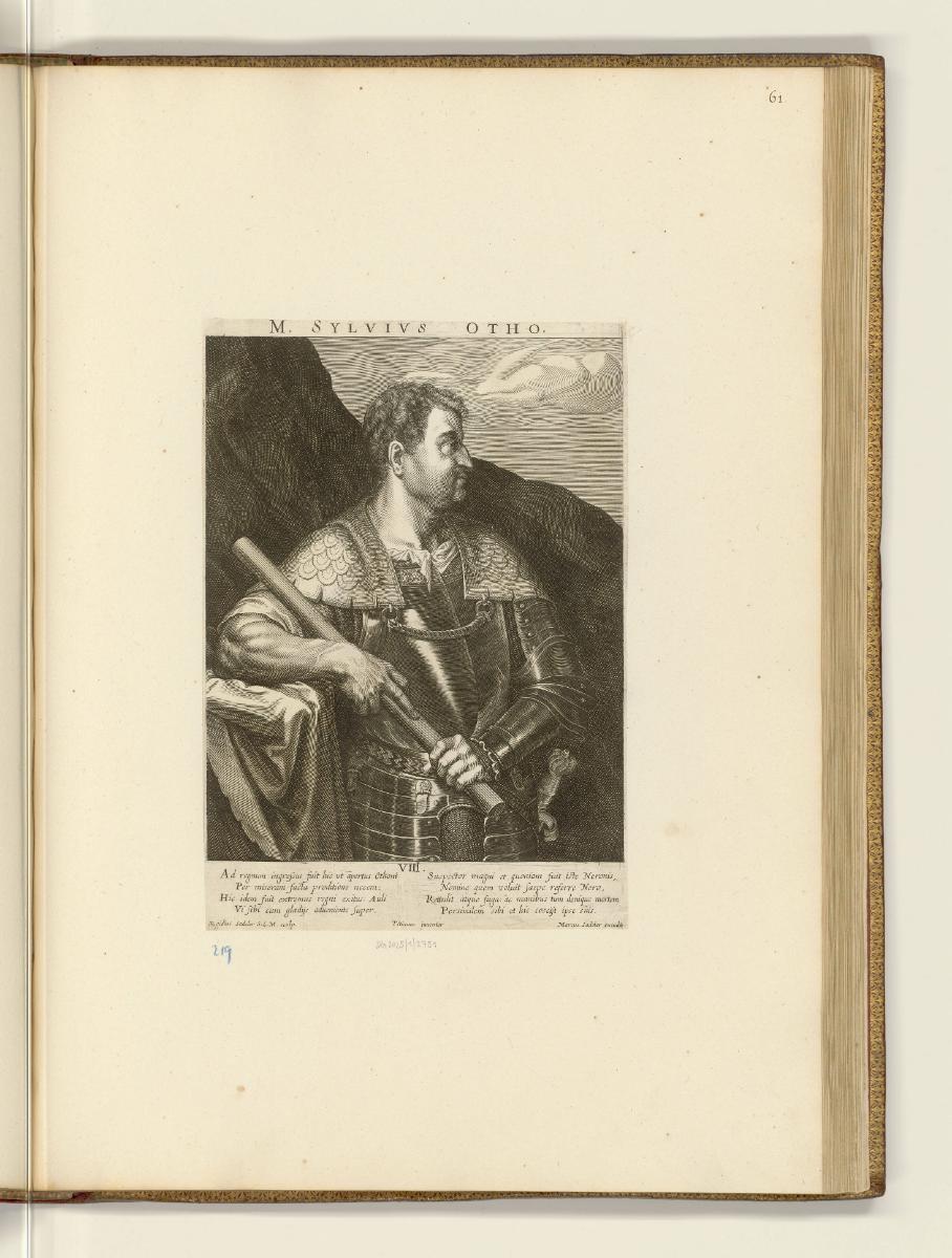 Druckgrafiken nach Tizian, Otho, Inv. Nr.: HB27.2, HB27.2/61