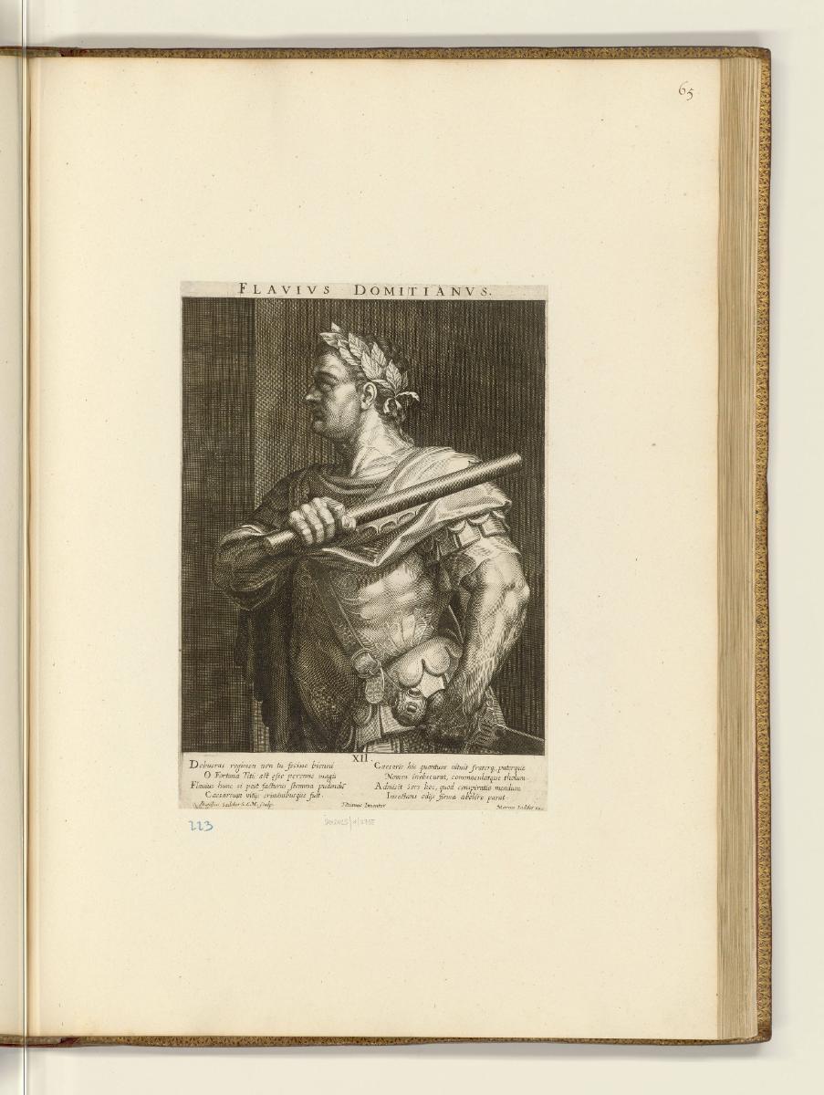 Druckgrafiken nach Tizian, Domitian, Inv. Nr.: HB27.2, HB27.2/65