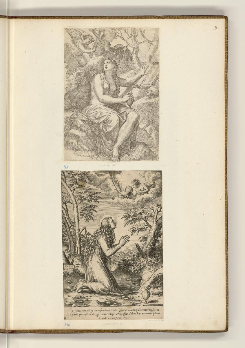 Druckgrafiken nach Tizian, Maria Magdalena, Inv. Nr.: HB27.2, HB27.2/9