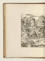 Druckgrafiken nach Tizian und Domenico Campagagnola, Flucht nach Ägypten (linker Teil), Inv. Nr…