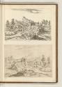 Druckgrafiken nach Tizian und Domenico Campagagnola, Flusslandschaft mit Siedlung, Inv. Nr.: HB…