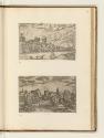 Druckgrafiken nach Tizian und Domenico Campagagnola, Landschaft mit Taufe Christi; Landschaft m…