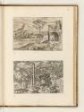 Druckgrafiken nach Tizian und Domenico Campagagnola, Ruinenlandschaft, Inv. Nr.: HB27.3, HB27.3…