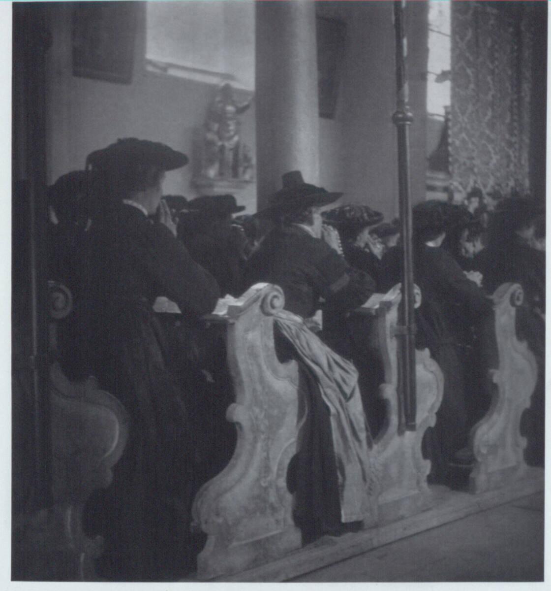 Rudolf Koppitz, Sonntagsandacht, Inv. Nr.: FotoGLV2000/4106
