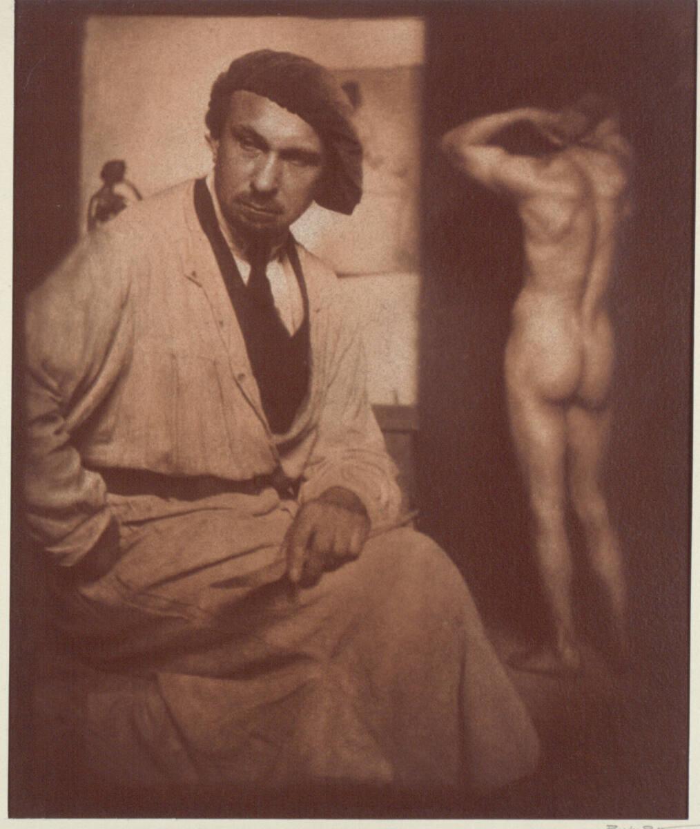 Rudolf Koppitz, Der Bildhauer, Inv. Nr.: FotoGLV2000/4125