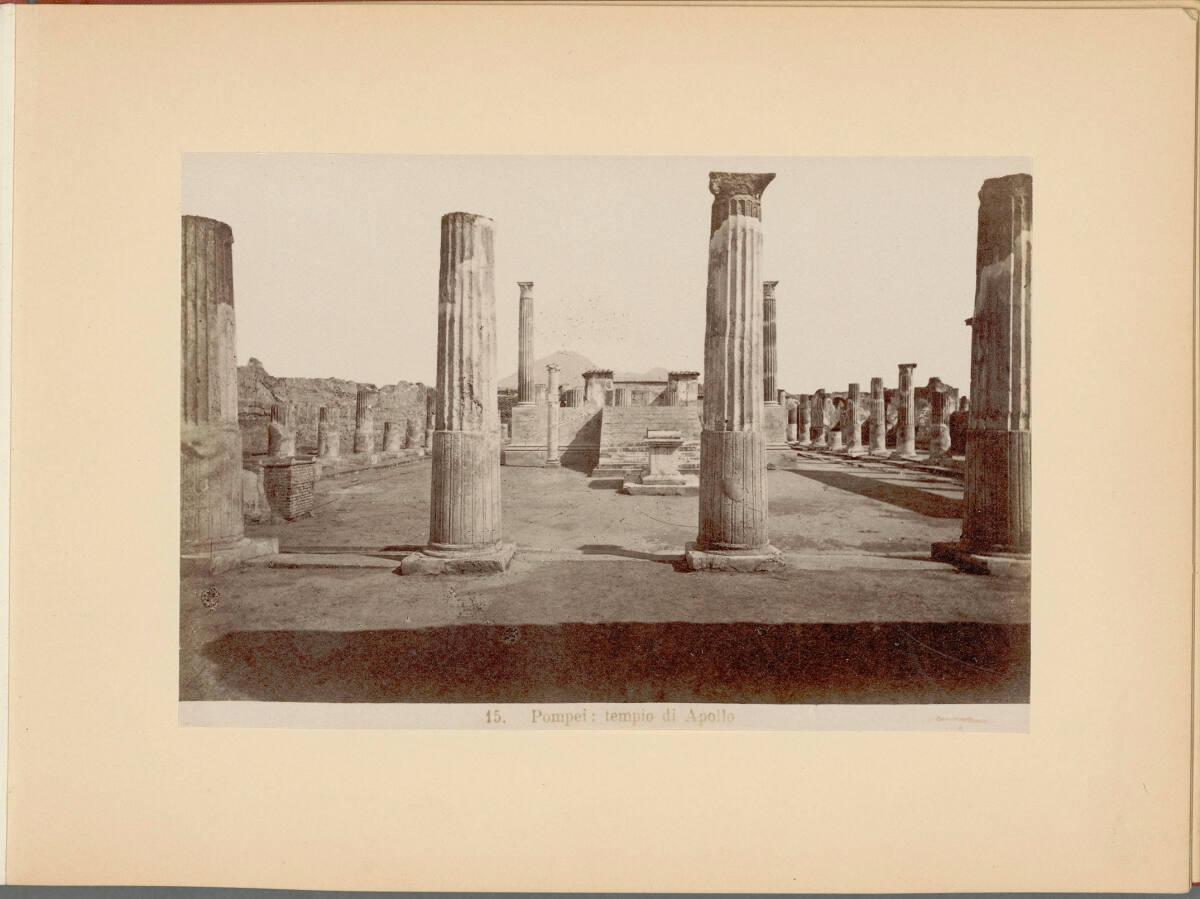 Roberto Rive, Pompei: tempio di Apollo, Inv. Nr.: Foto2012/326/15
