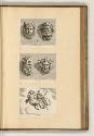 Druckgrafiken von und nach venezianischen Künstlern des 16. und 17. Jahrhunderts, Masken; Putto…