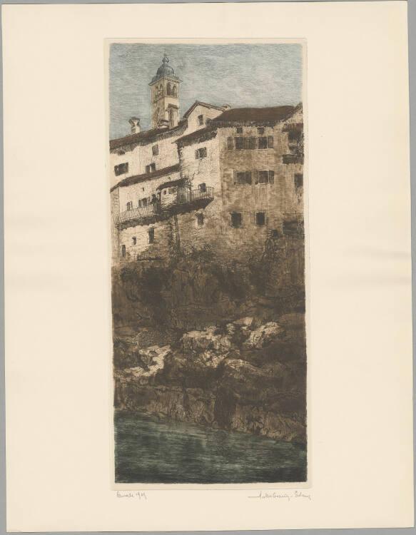 Herta Czoernig-Gobanz, "Canale", Inv. Nr.: DG1911/722/5