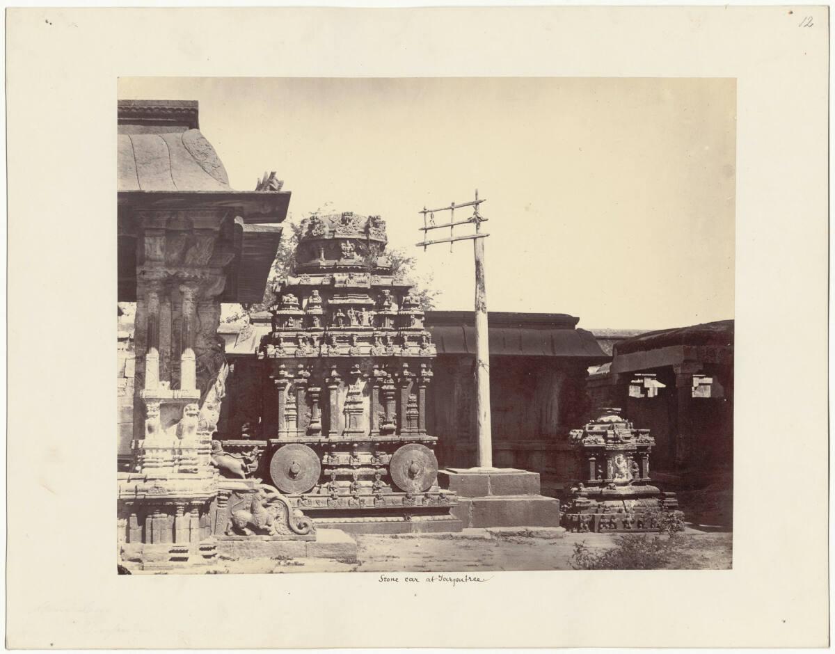 Anonym, Stone car at Tarputree., Inv. Nr.: Foto2026/1/12