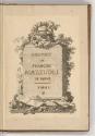 Druckgrafiken nach Werken von Parmigianino, Œuvres de François Mazzuoli de Parme, Tome II., Inv…
