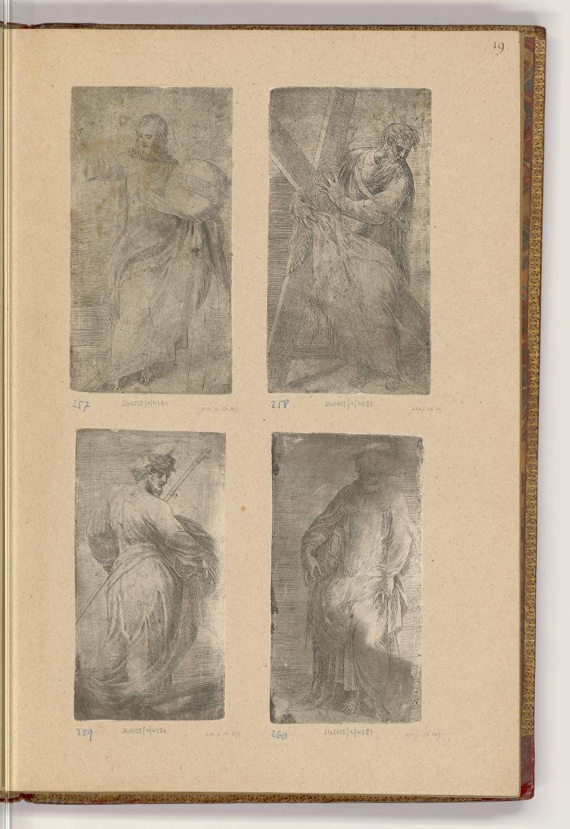 Druckgrafiken nach Werken von Parmigianino, Christus und Apostel, Inv. Nr.: HB33.2, HB33.2/19