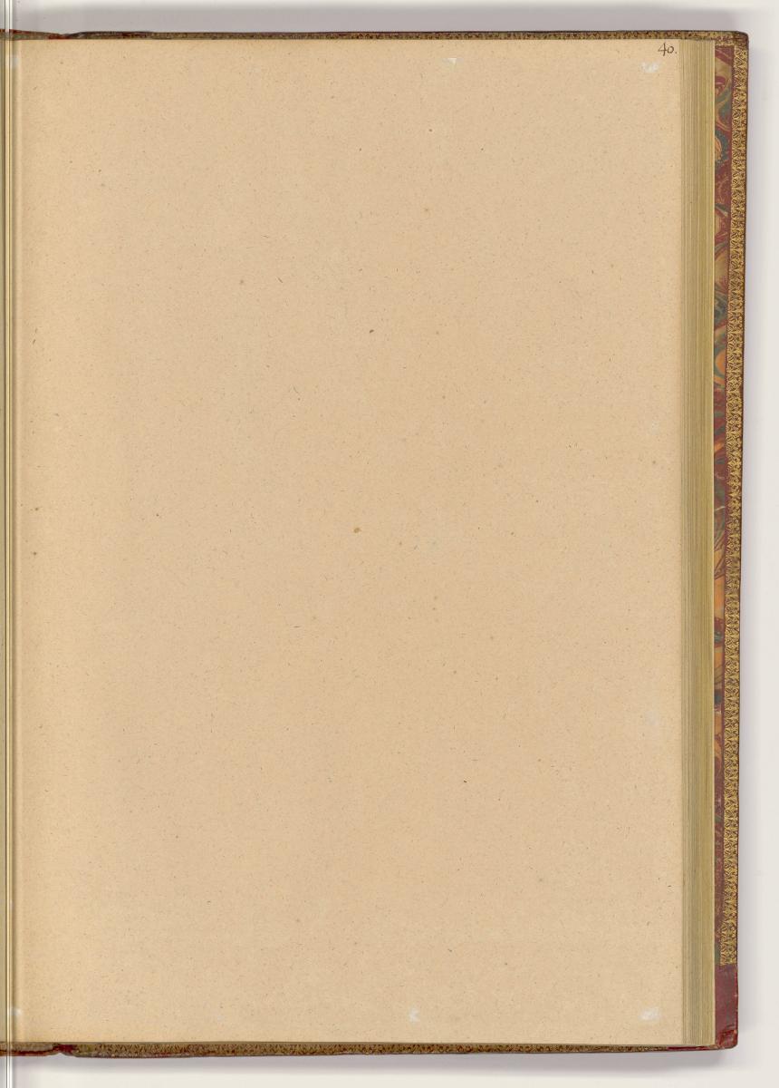 Druckgrafiken nach Werken von Parmigianino, Leerseite durch Entnahme, Inv. Nr.: HB33.2, HB33.2/…