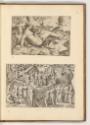 Druckgrafiken von Enea Vico, Leda und der Schwan; Musen und Pieriden, Inv. Nr.: HB34, HB34/14