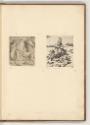 Druckgrafiken von Enea Vico, Opferszene; Maria mit Kind, Inv. Nr.: HB34, HB34/2