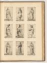 Druckgrafiken von Enea Vico, Diverse Trachten, Inv. Nr.: HB34, HB34/58