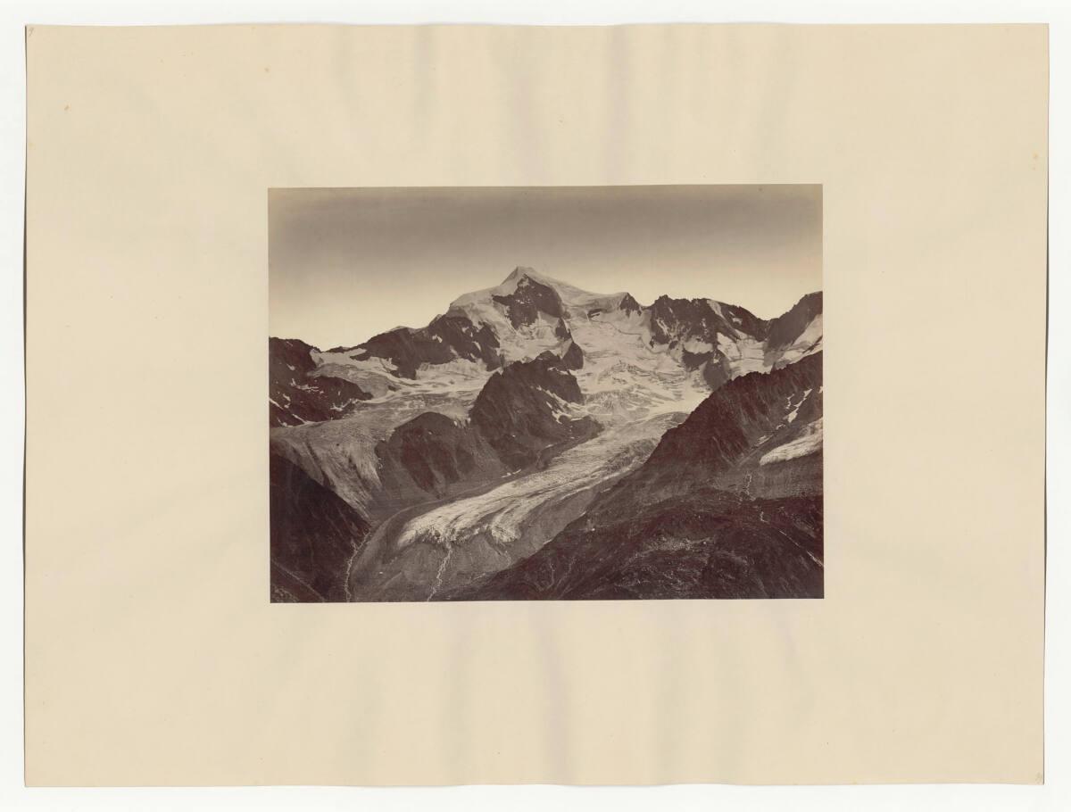 Gustav Jägermayer, Drei-Herren-Spitze aus W. vom Krimler Tauern, Inv. Nr.: Foto2001/22/39