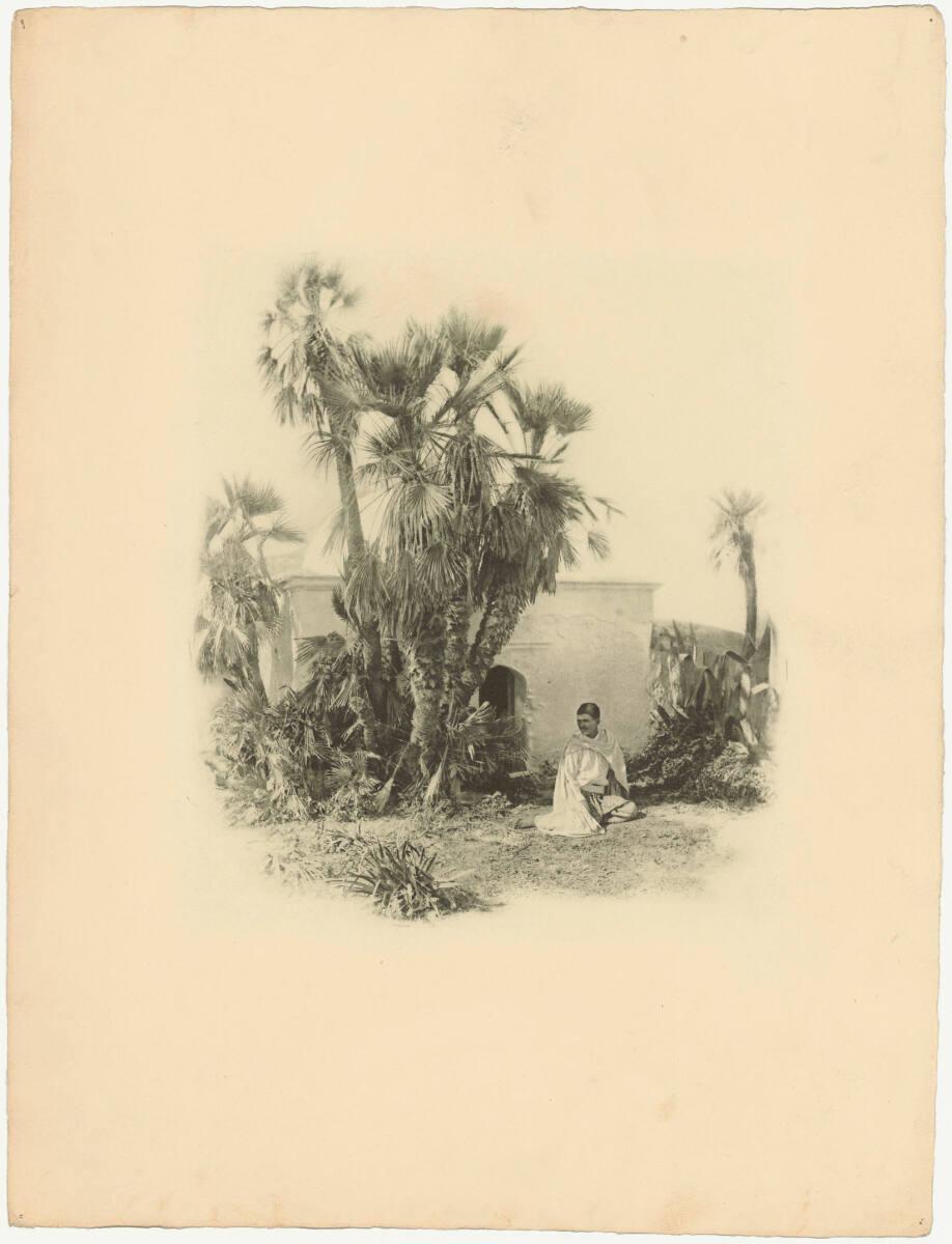 Nathaniel von Rothschild, Koubba im altem Friedhofe von Bou-Zarea bei Algier, Inv. Nr.: FotoGLV…