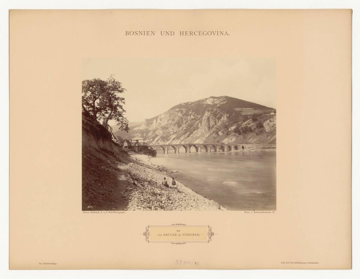 Raimund Stillfried von Rathenitz, Die Brücke in Visegrad, Inv. Nr.: Foto2002/34/47