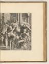 Druckgrafiken von Giulio Bonasone, Das Trojanische Pferd vor Troja (rechte Seite), Inv. Nr.: HB…