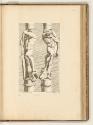 Druckgrafiken von und nach Ludovico und Annibale Carracci, Zwei Herkulesstatuen als Säulen, Inv…