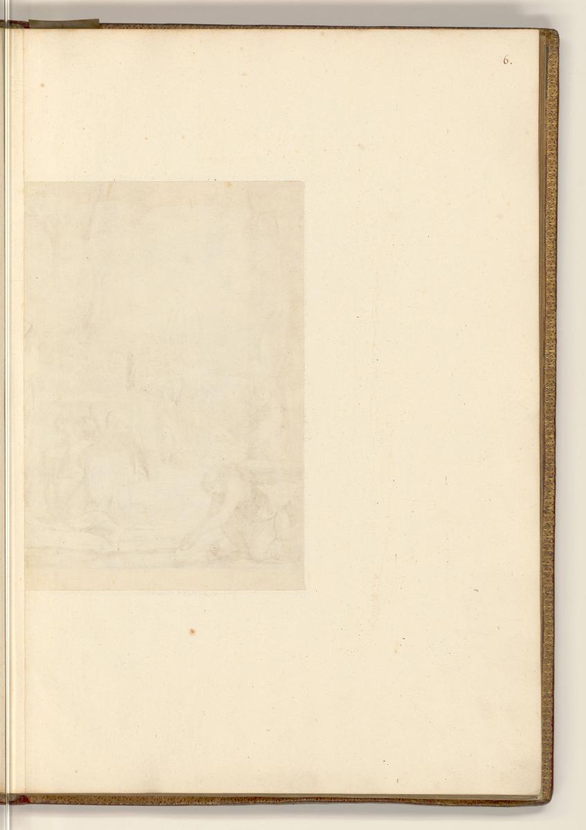 Druckgrafiken von und nach Ludovico und Annibale Carracci, Leerseite (Objektrückseite), Inv. Nr…