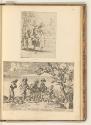 Druckgrafiken von und nach Ludovico und Annibale Carracci, Alte Frau mit Kind; Gruppe von Bettl…
