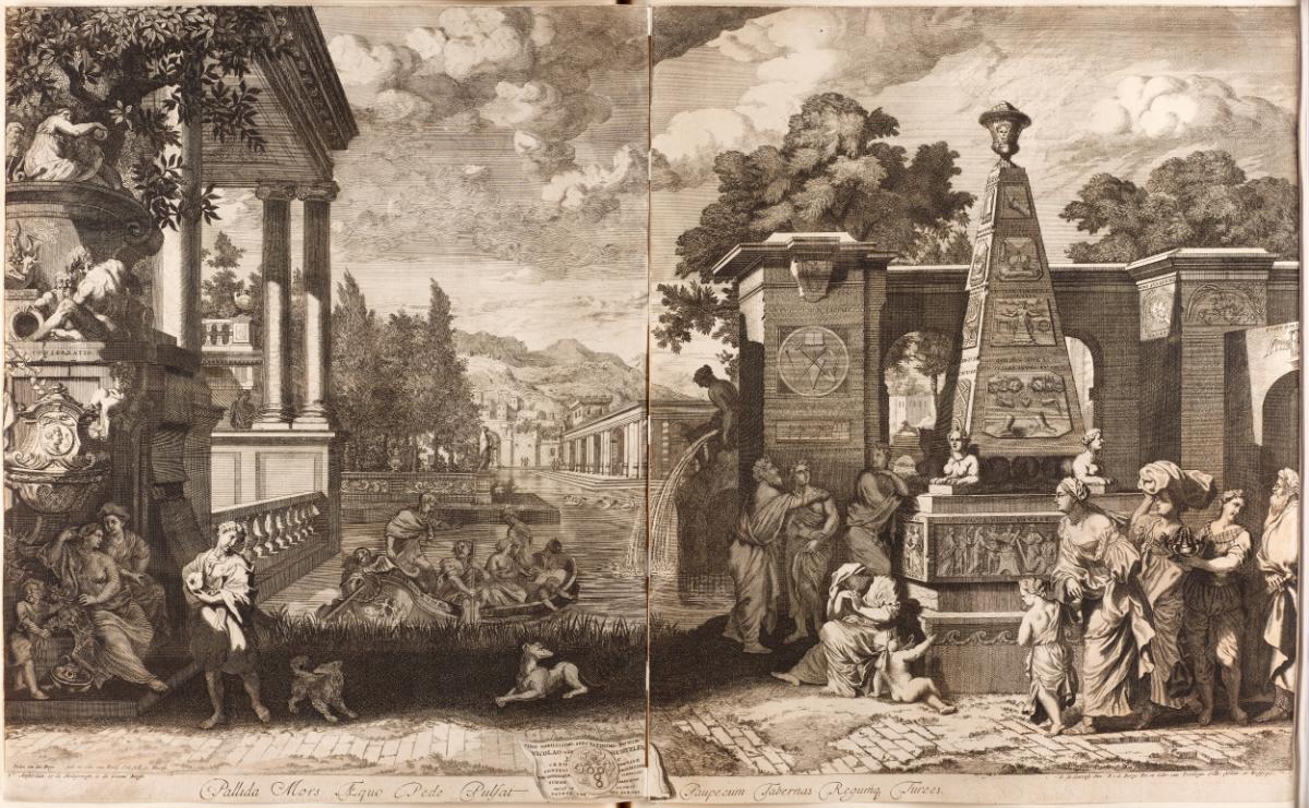 Allegorie auf die Vergänglichkeit des Lebens, Inv. Nr.: H/II/70/24